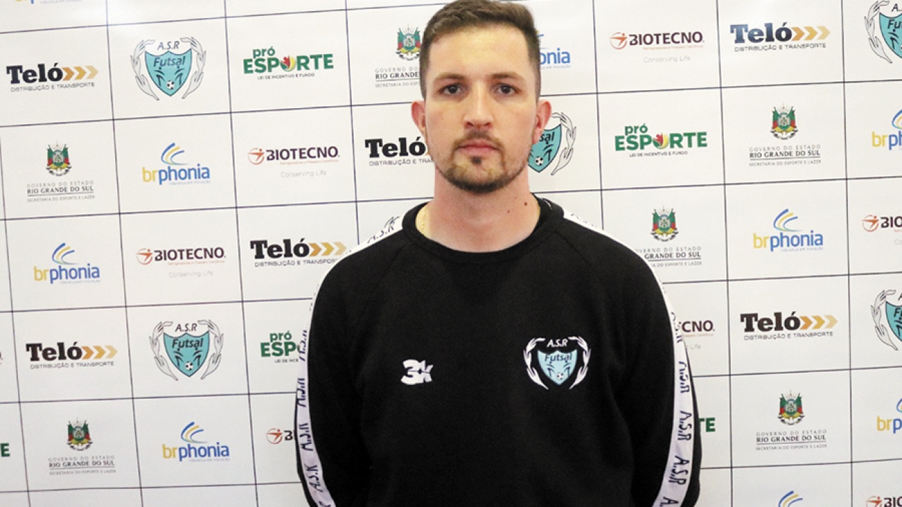 Fernando Braz será o técnico da Associação Três de Maio Futsal na Liga Gaúcha 3